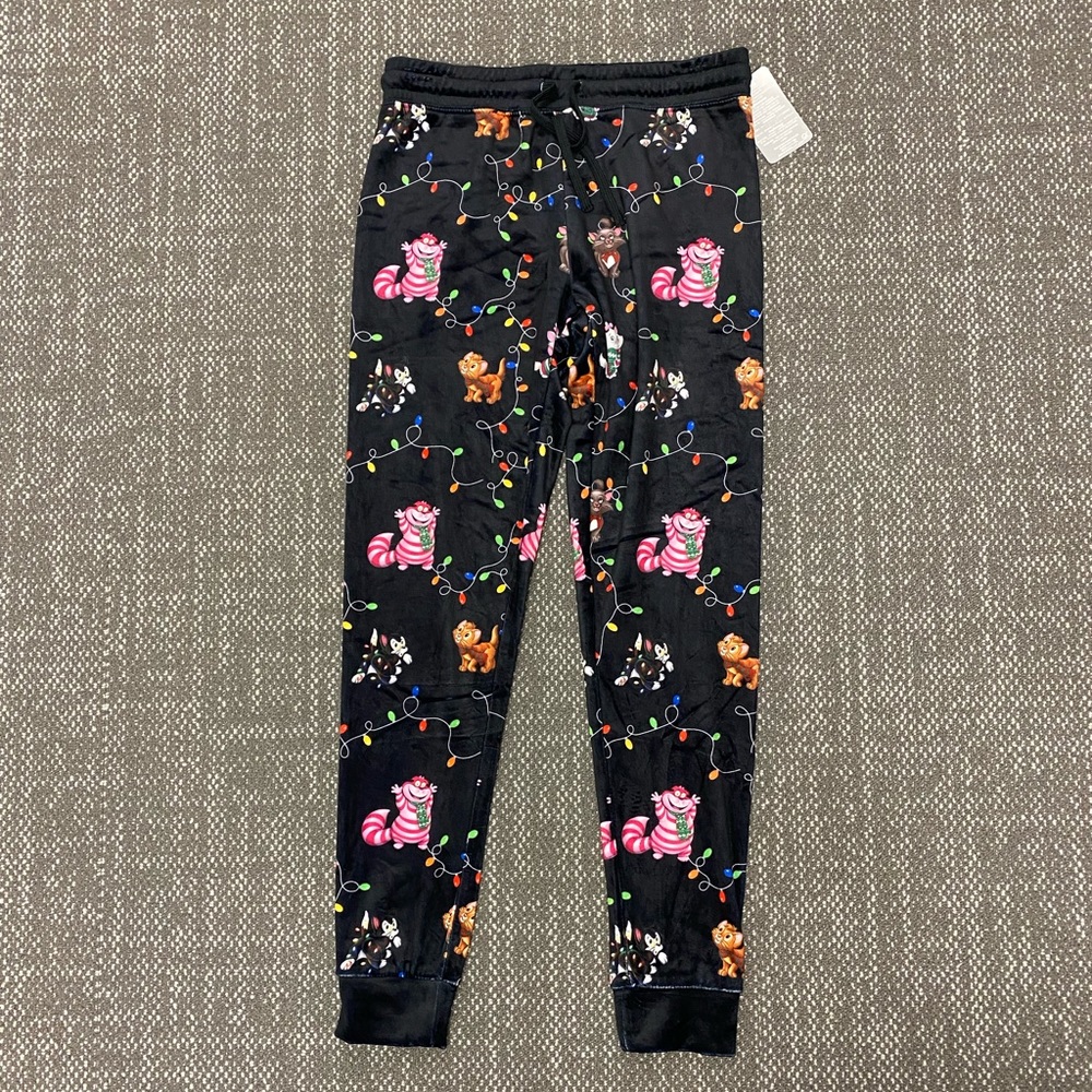 Disney Christmas Cat Joggers